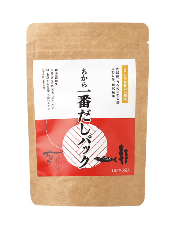 ちから一番だしパック 5袋入